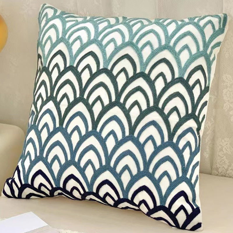 Gradient Embroidered Cushion Covers