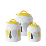 Yellow Sweet Feather Airtight Jars