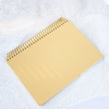 B5 Light Brown Spiral Notebook