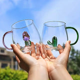 3D Figure Glass Cups