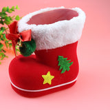 Red Christmas Santa Boot Gift Holder – 14cm