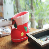 Red Christmas Santa Boot Gift Holder – 14cm