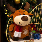 Holiday Plush Toy Collection – Snowman, Reindeer & Gingerbread