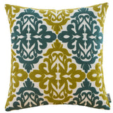 Damask Embroidered Cushion Covers