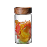 Set Of Three Glass Air Tight Borosilicate Jars