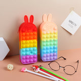 Pop It Bunny Pencil Pouch