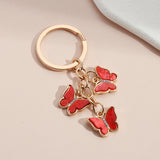 Butterflies Enamel Keychain