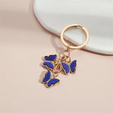 Butterflies Enamel Keychain