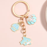 Marine Enamel Keychain